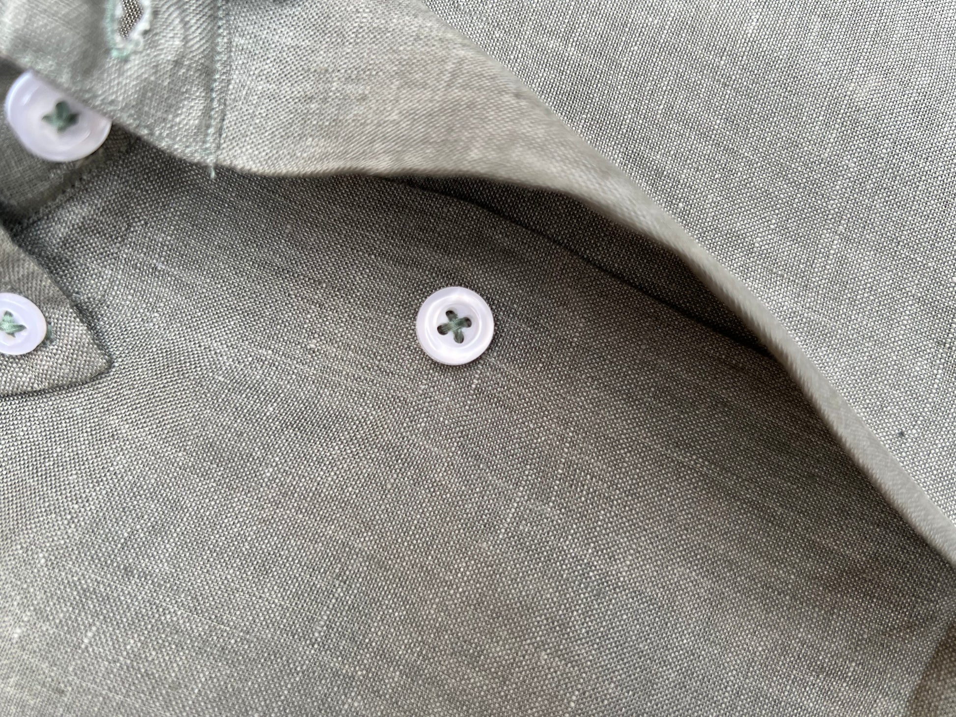 Light Green Linen Shirt