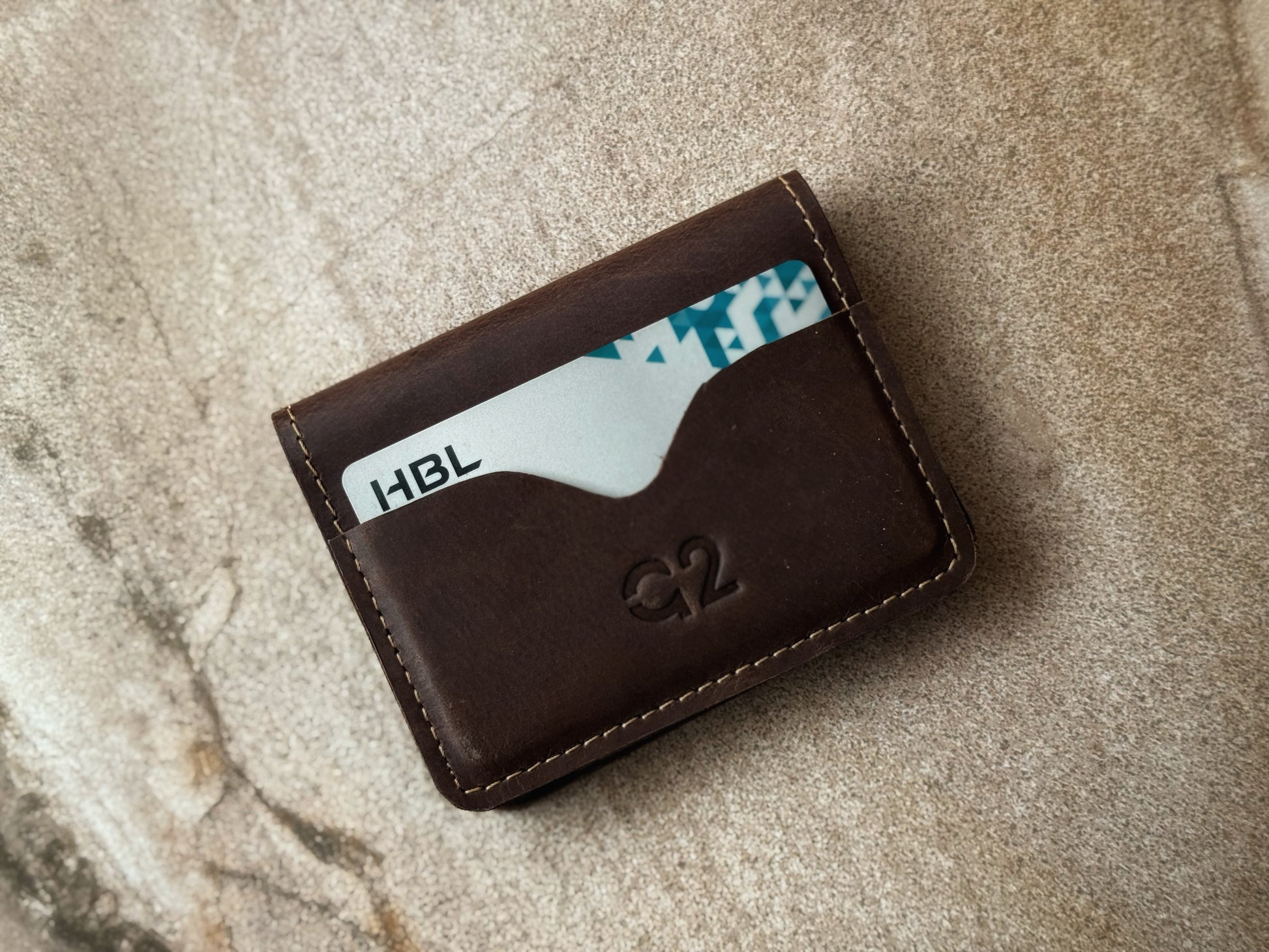 Dark Brown Smart Leather Wallet