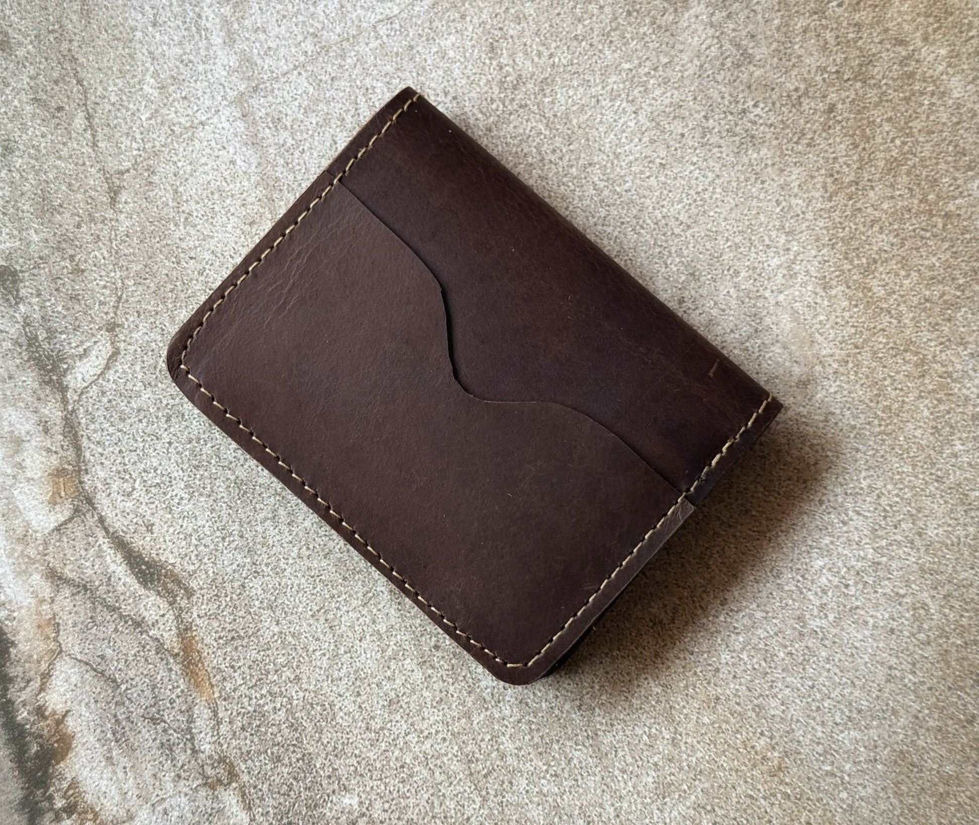 Dark Brown Smart Leather Wallet