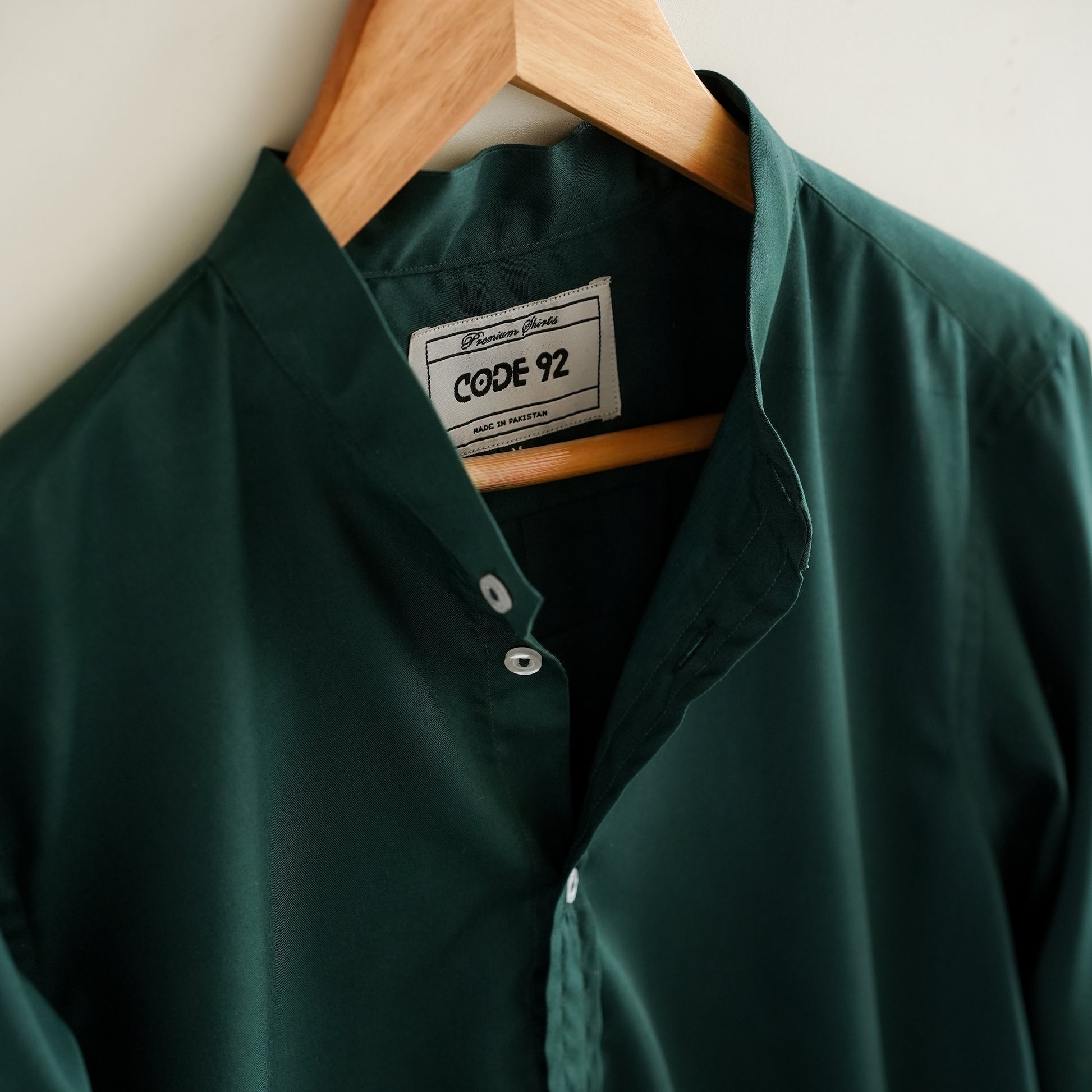 Green Cotton Shirt