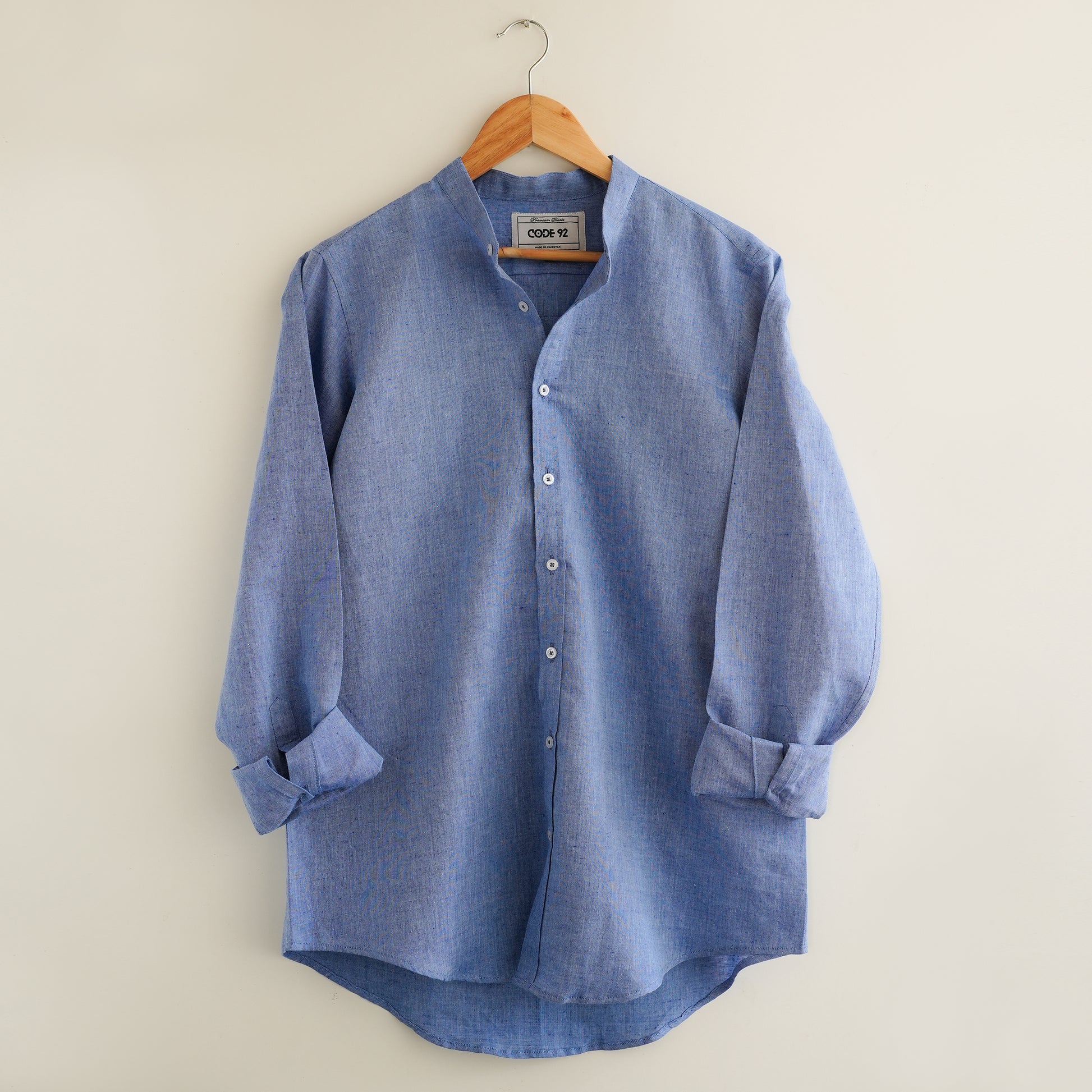 Blue Linen Shirt