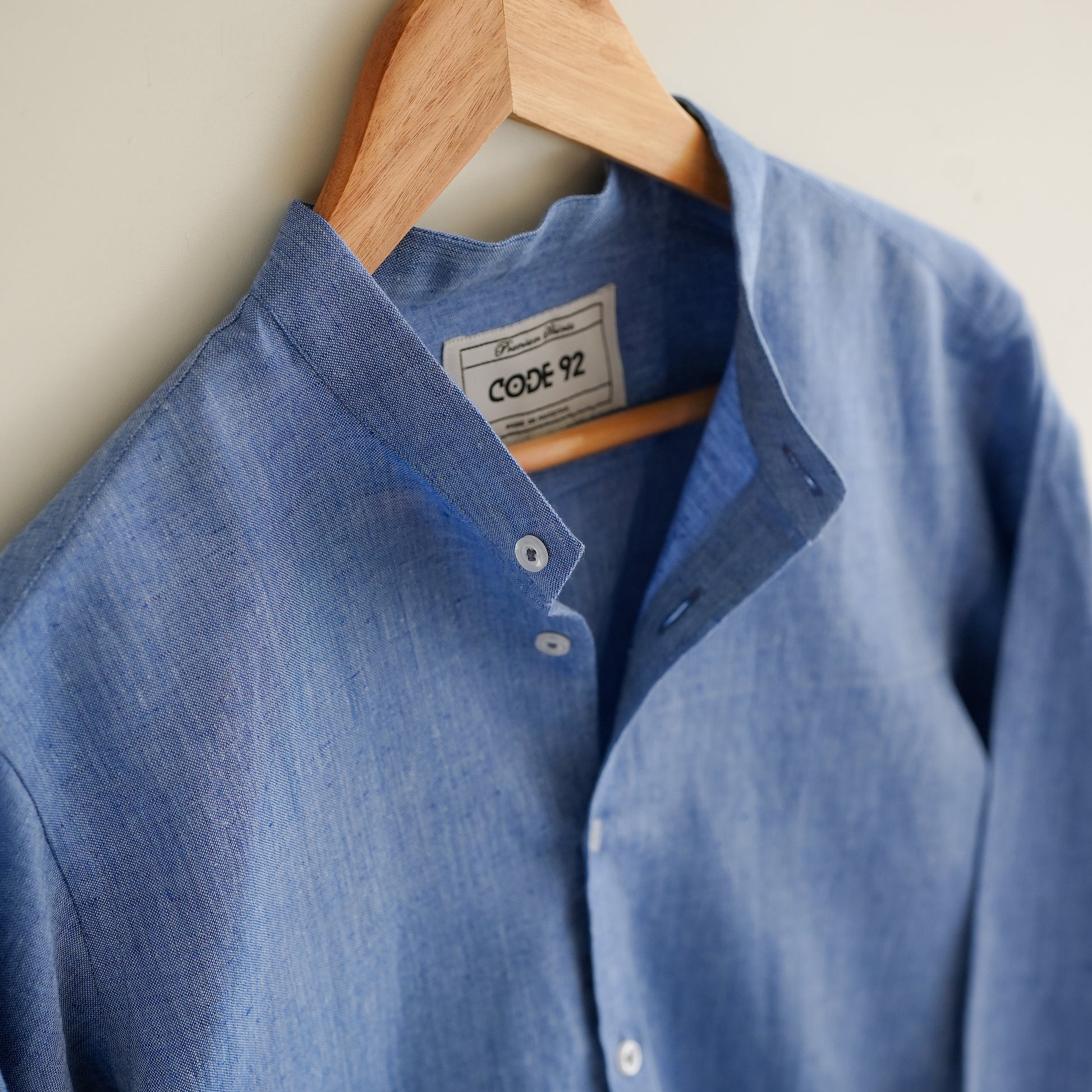 Blue Linen Shirt
