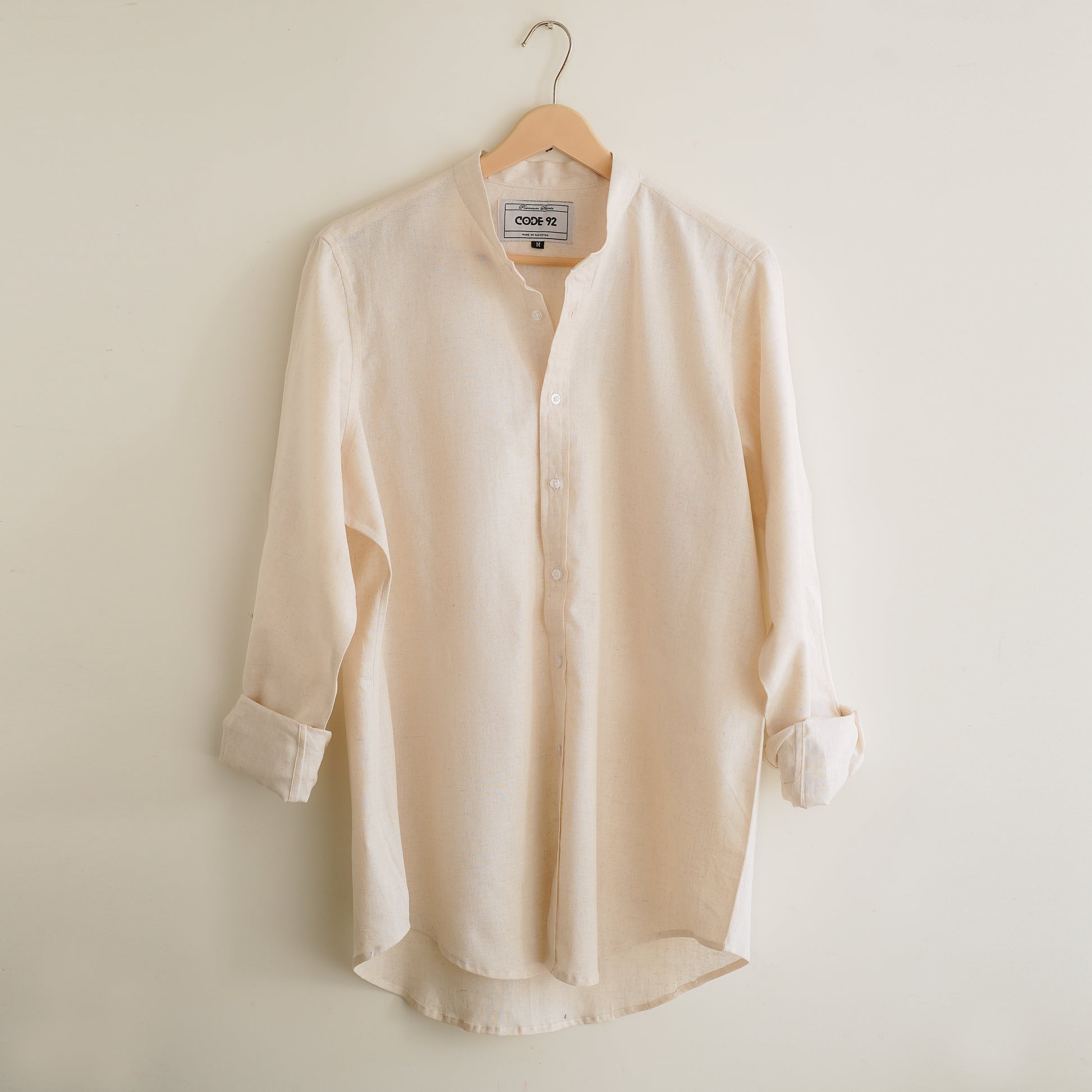 Marble Textured Linen Shirt
