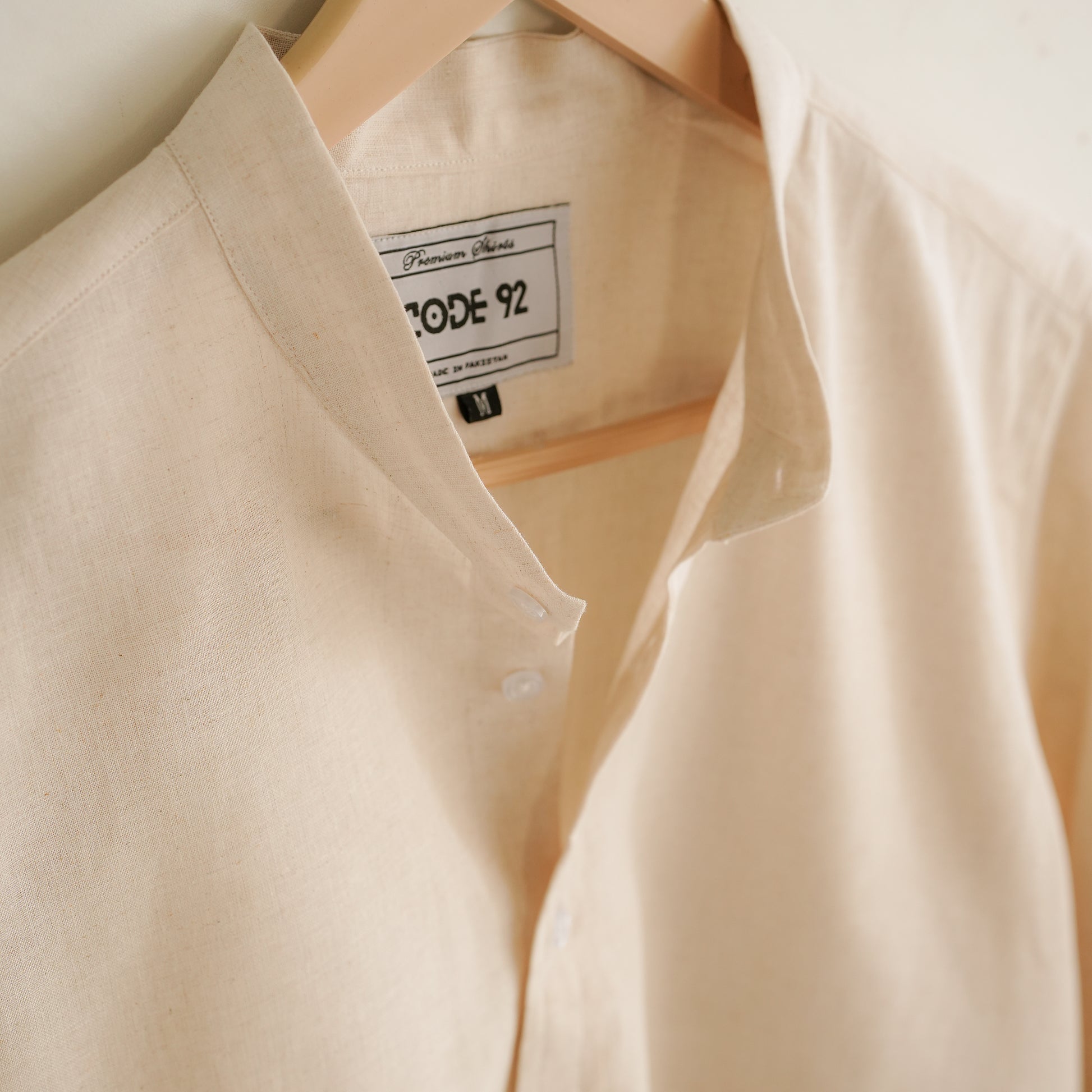 Marble Textured Linen Shirt