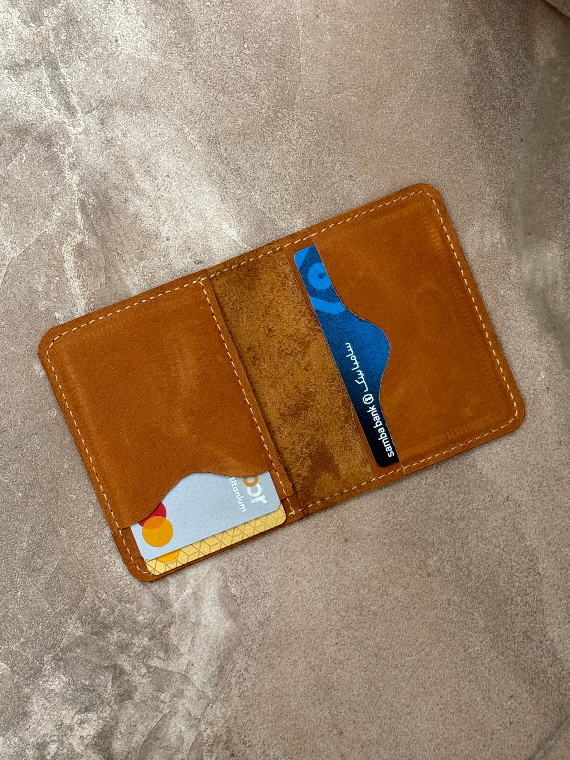 Camel Smart Leather Wallet