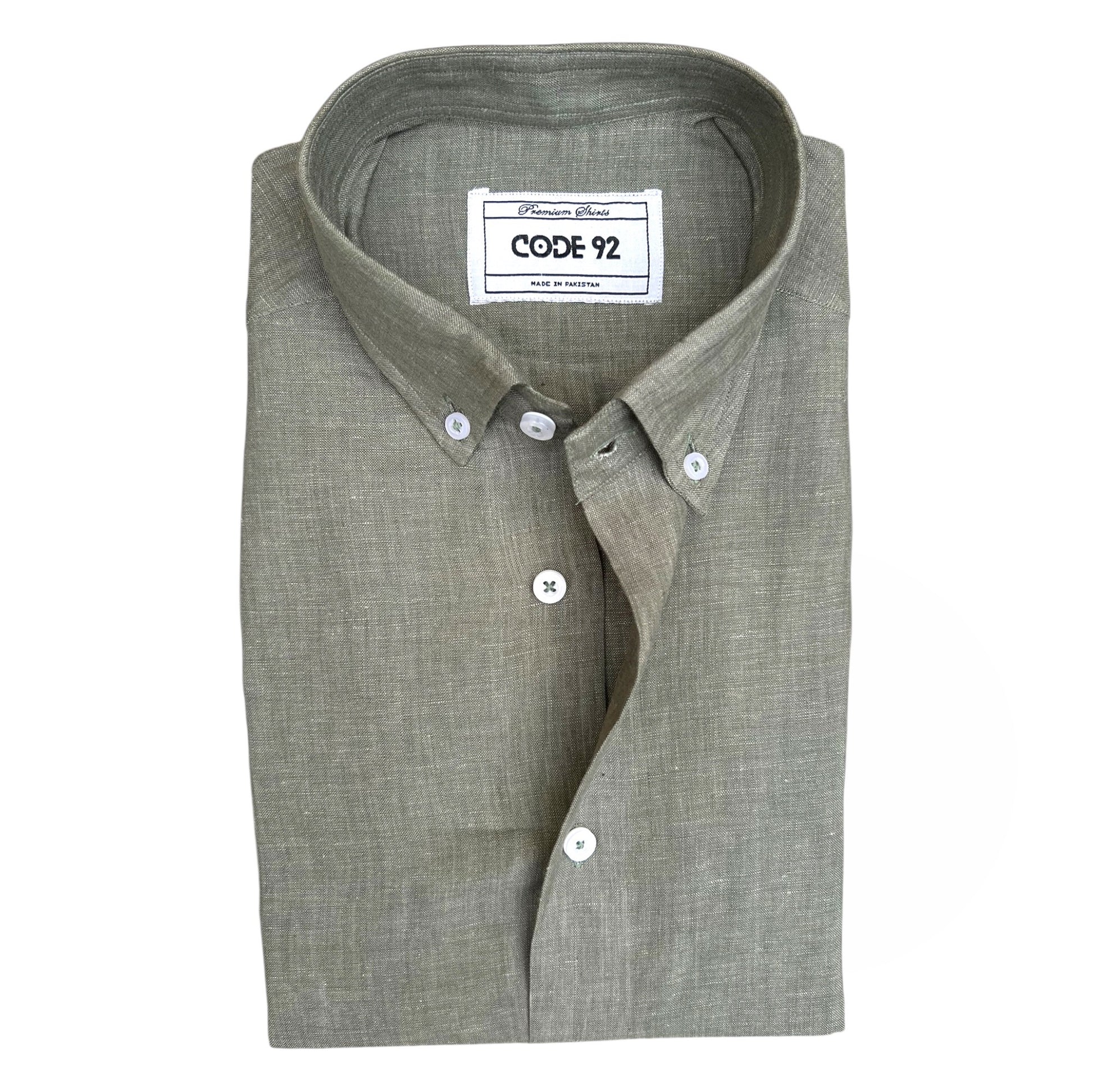 Light Green Linen Shirt