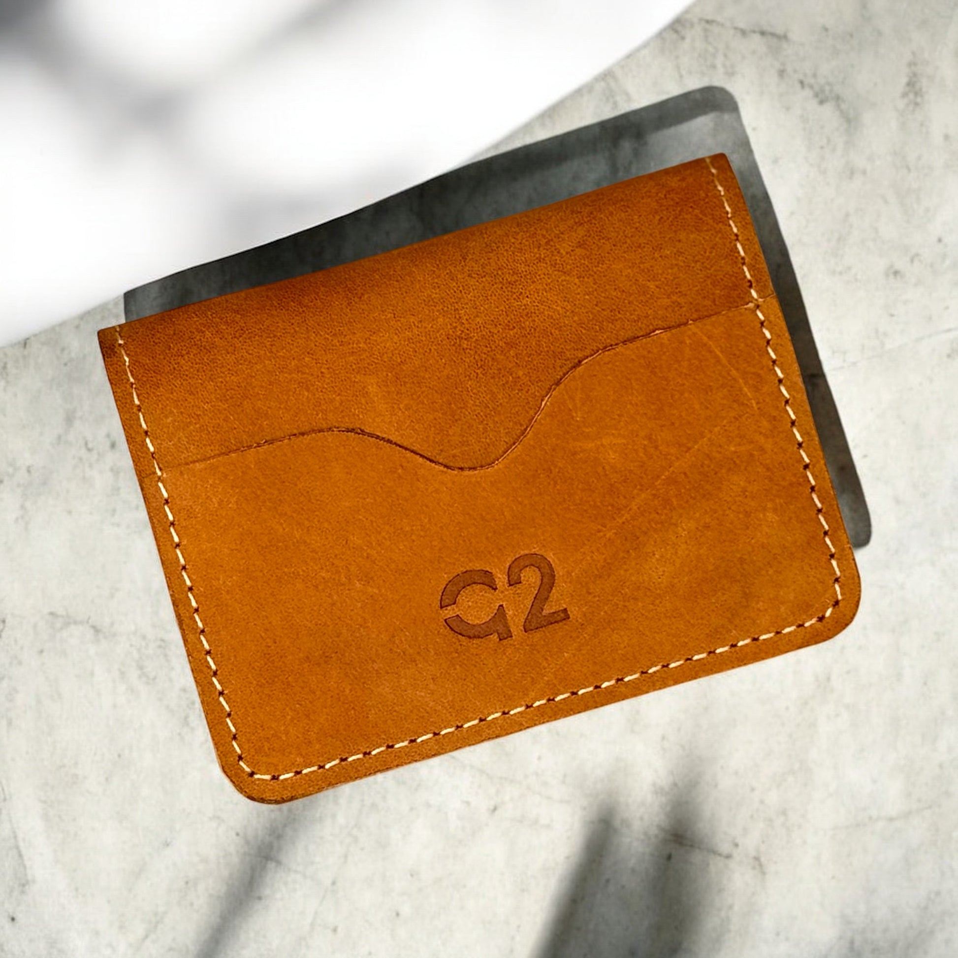 Camel Smart Leather Wallet