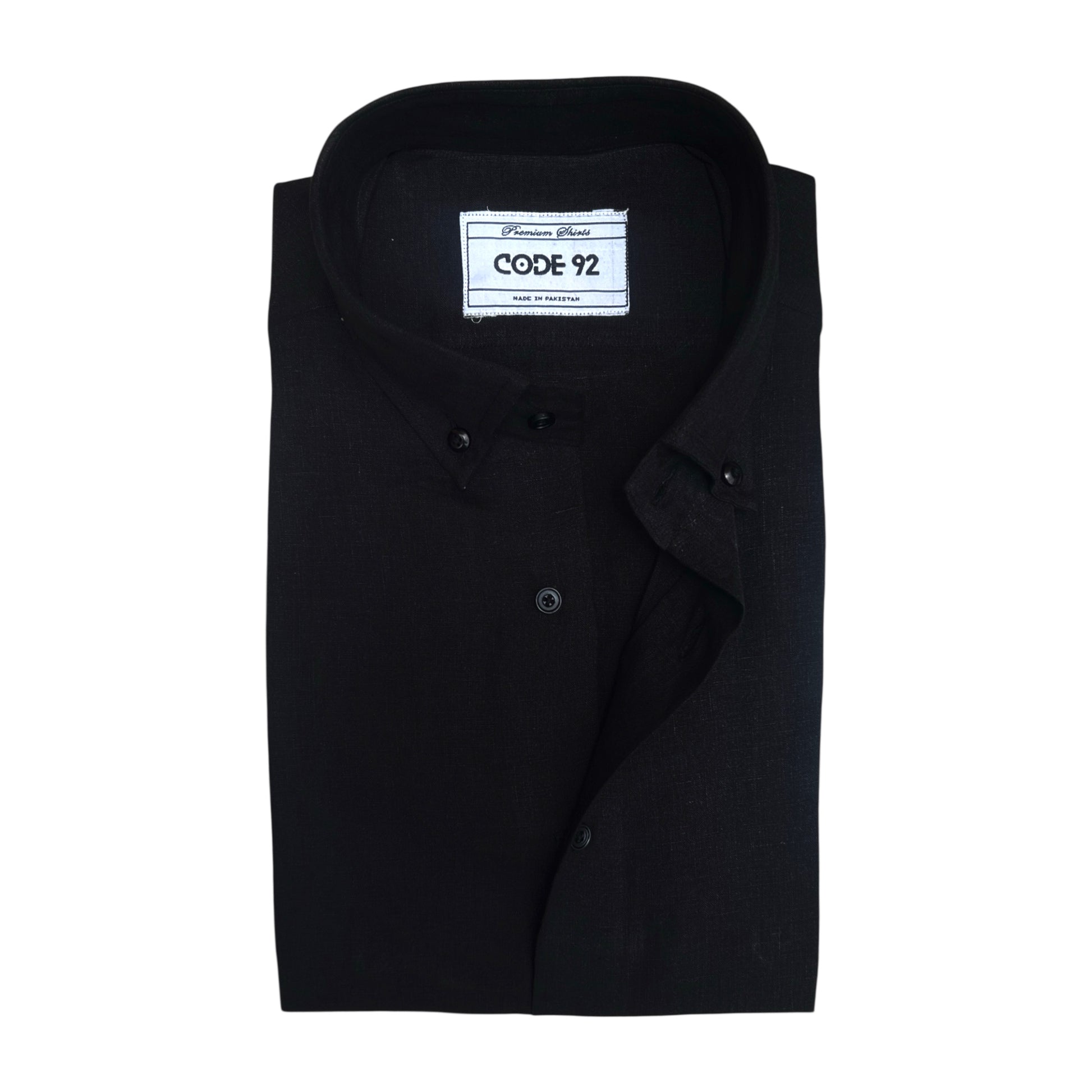 Black Linen Shirt