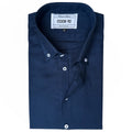 Navy Blue Linen Shirt