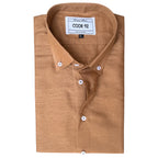 Light Coffee Linen Shirt