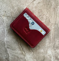 Brick Red Smart Leather Wallet