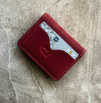 Brick Red Smart Leather Wallet