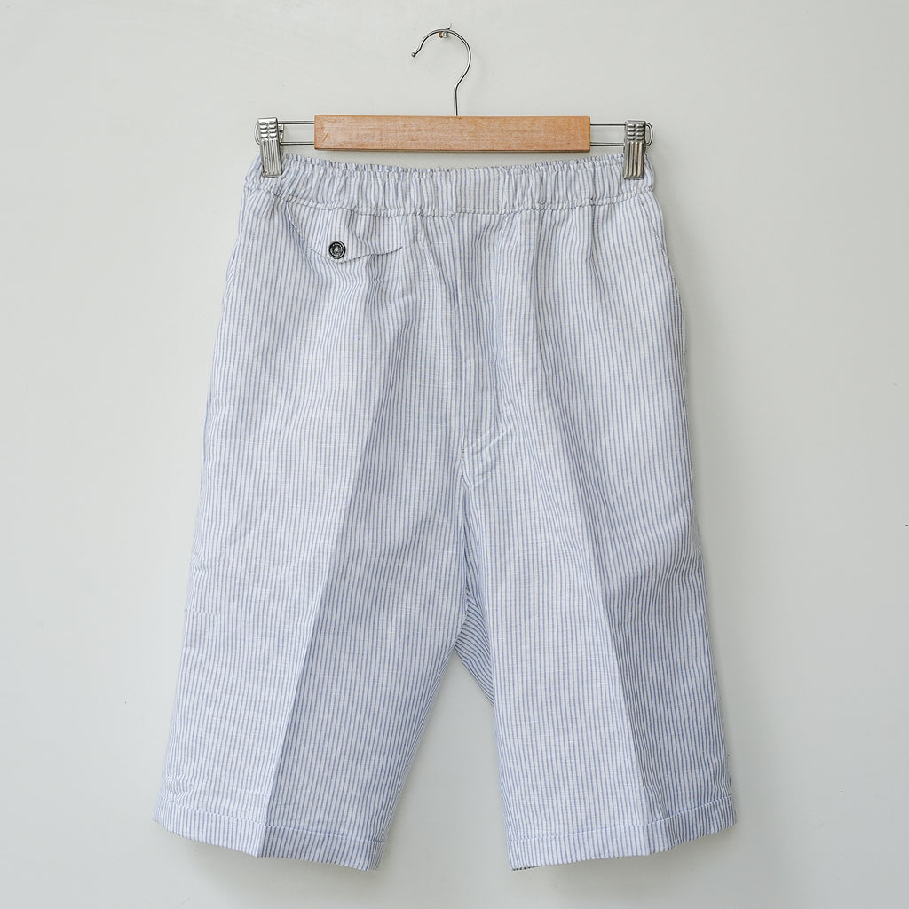 Mini Sriped Linen Shorts