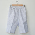 Mini Sriped Linen Shorts