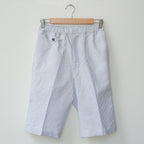 Mini Sriped Linen Shorts