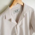 Micro Striped Cuban Linen Shirt