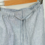 Ice Grey Linen Trouser