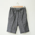 Dark Grey Linen Shorts