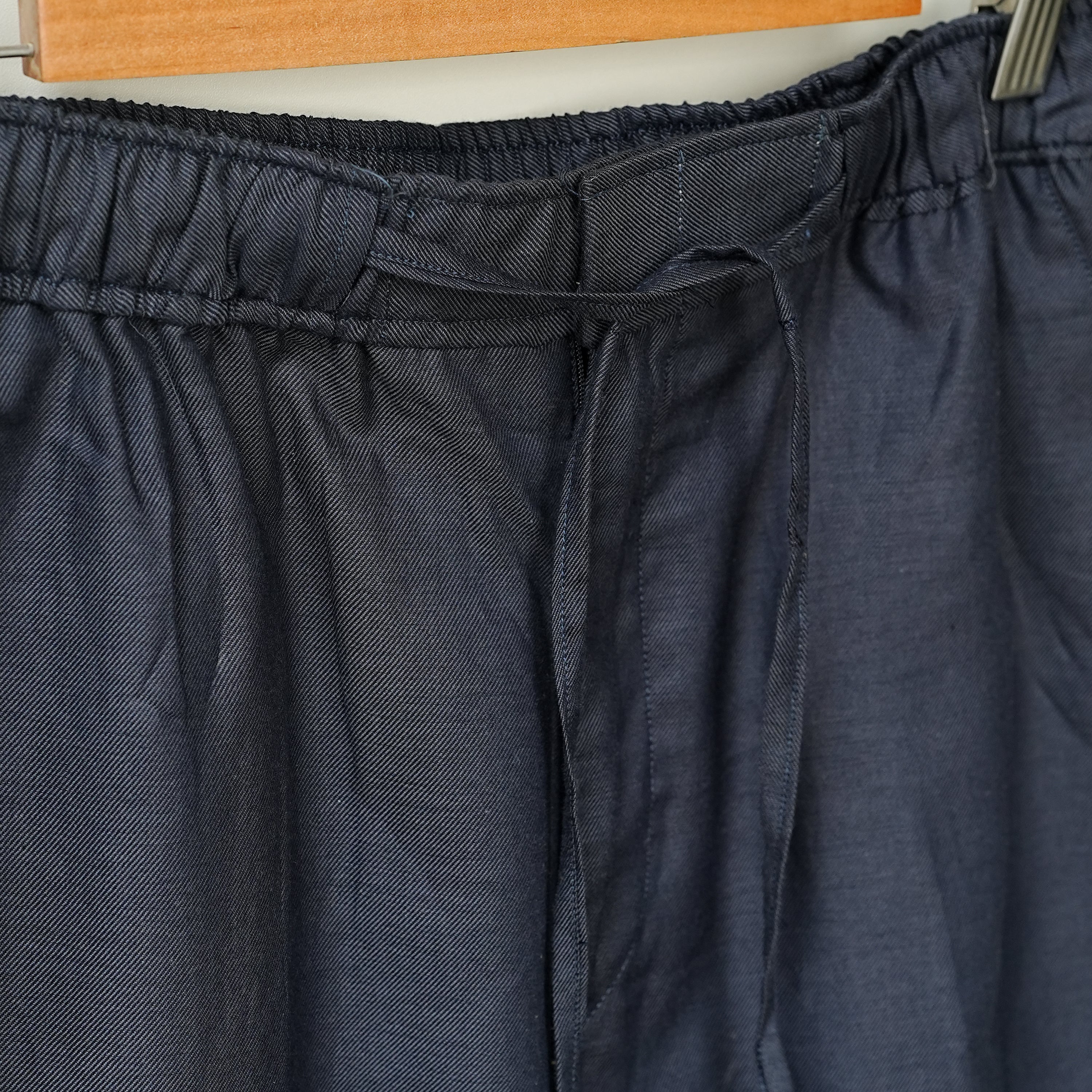 Twill Wool Linen Shorts