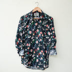 Green Floral Printed Shirt