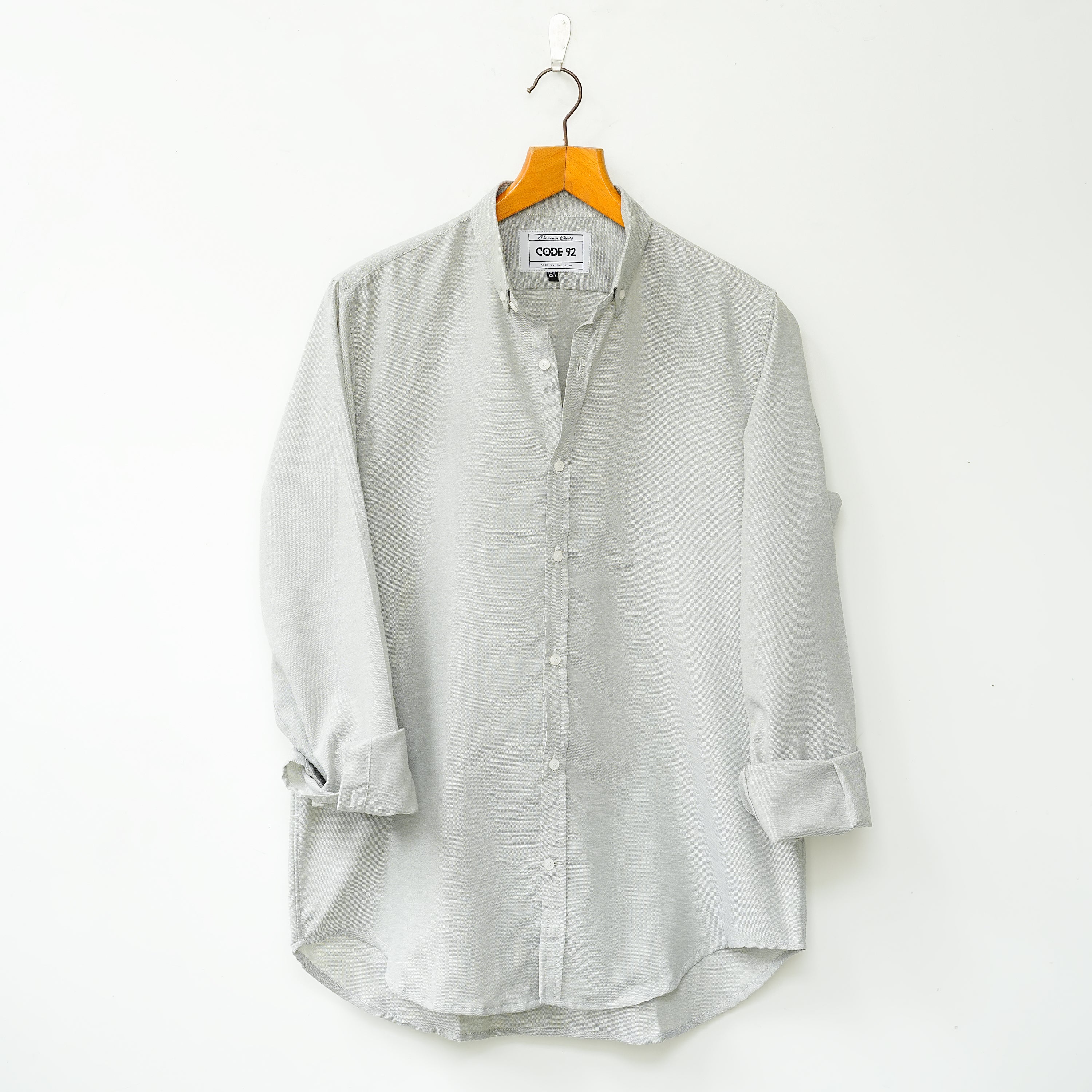 Polo Grey Cotton Shirt