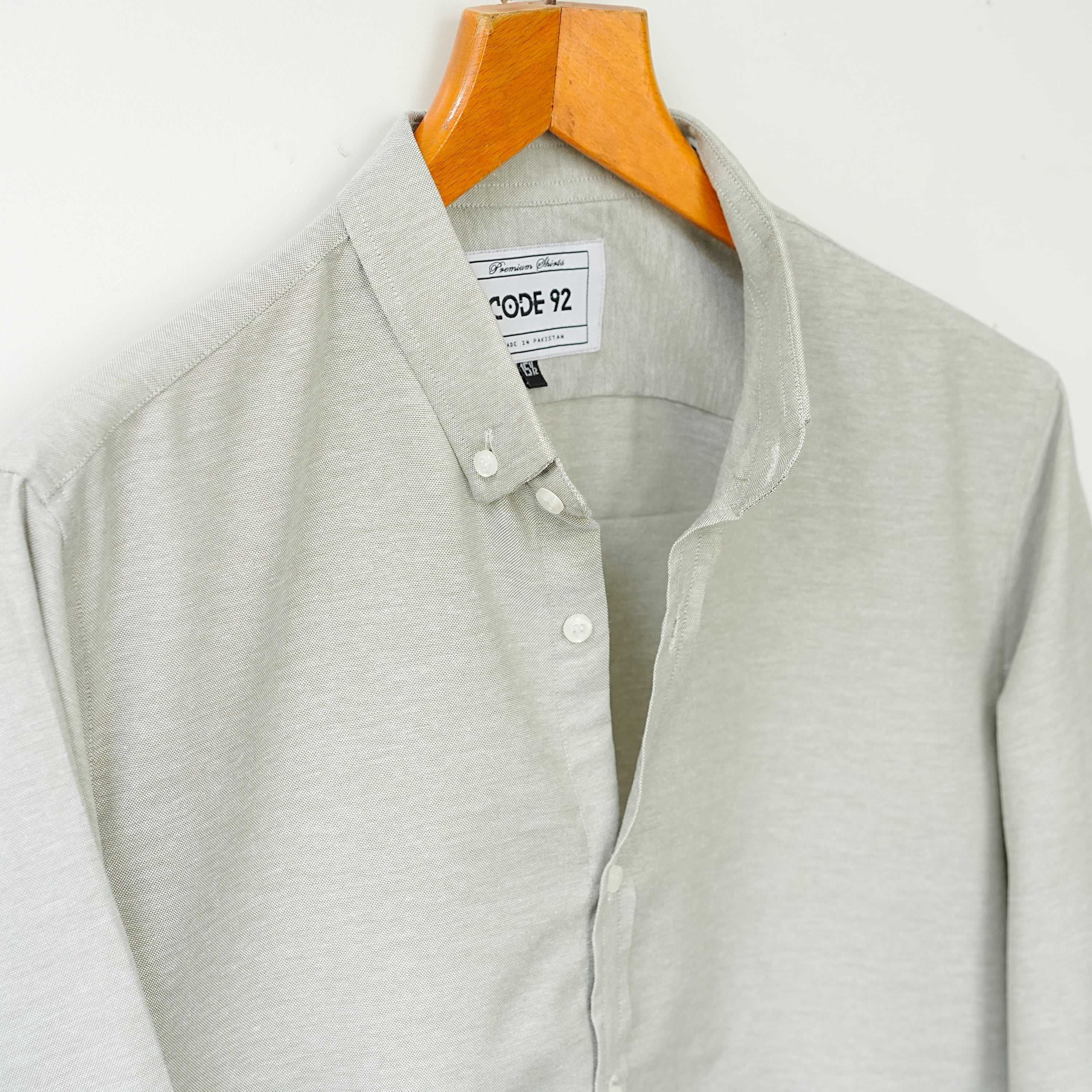 Polo Grey Cotton Shirt