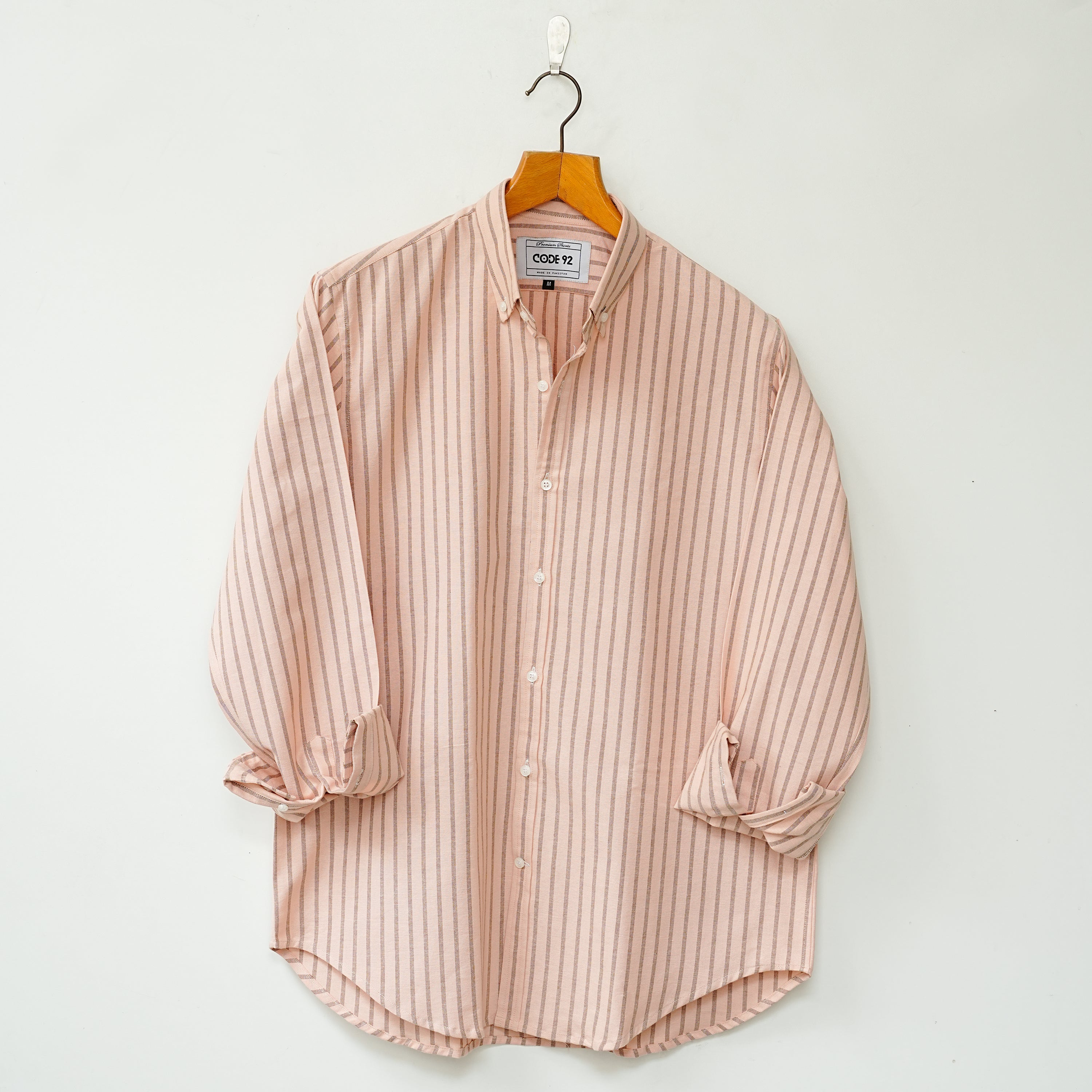 Signature Striped Button-Down Linen Shirt