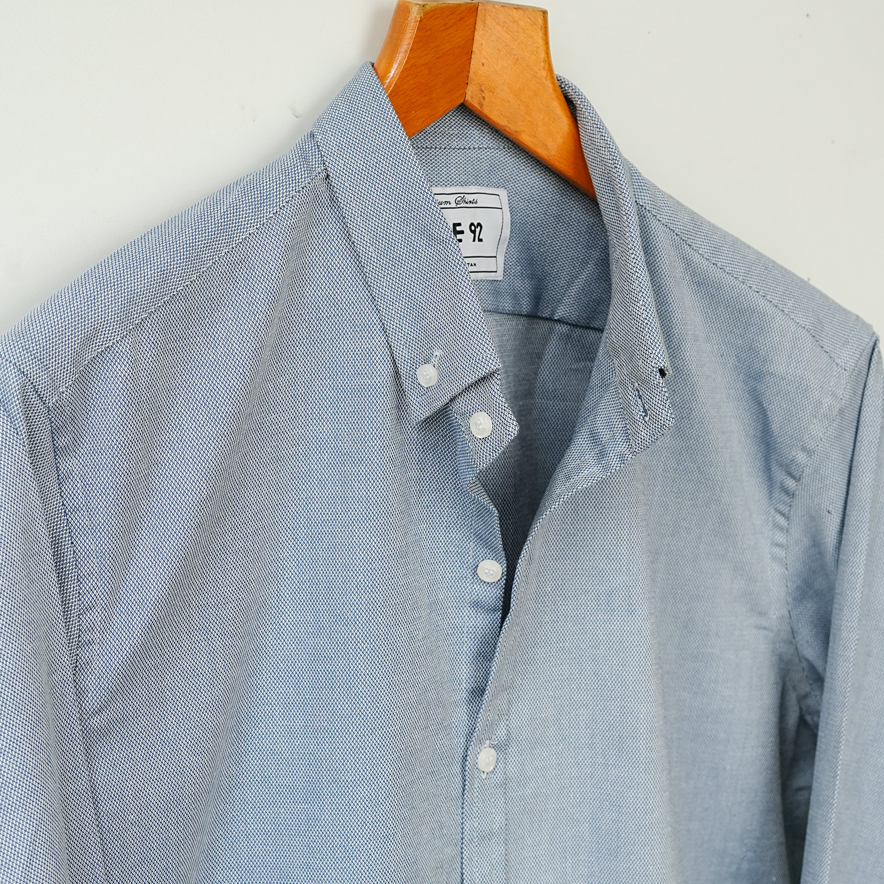 Blue Cotton Shirt
