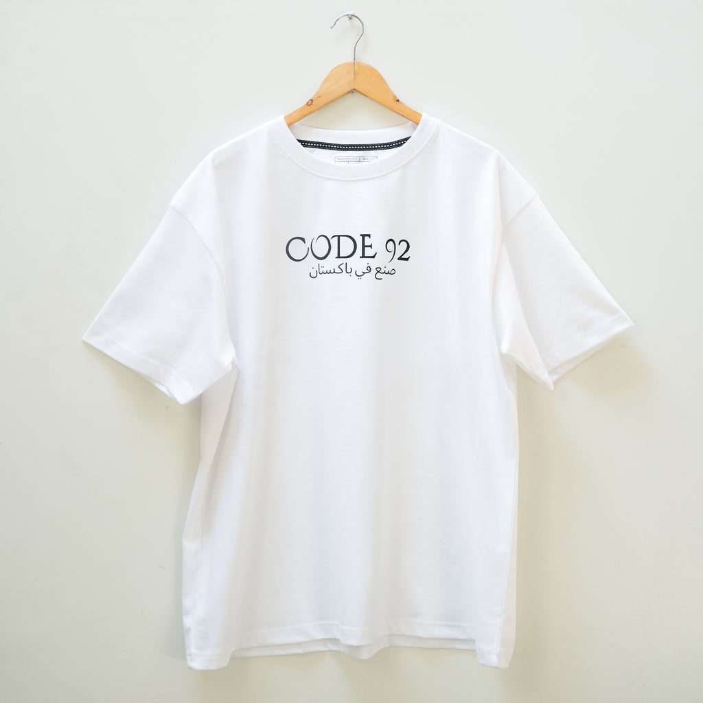 Over Size - CODE 92 White