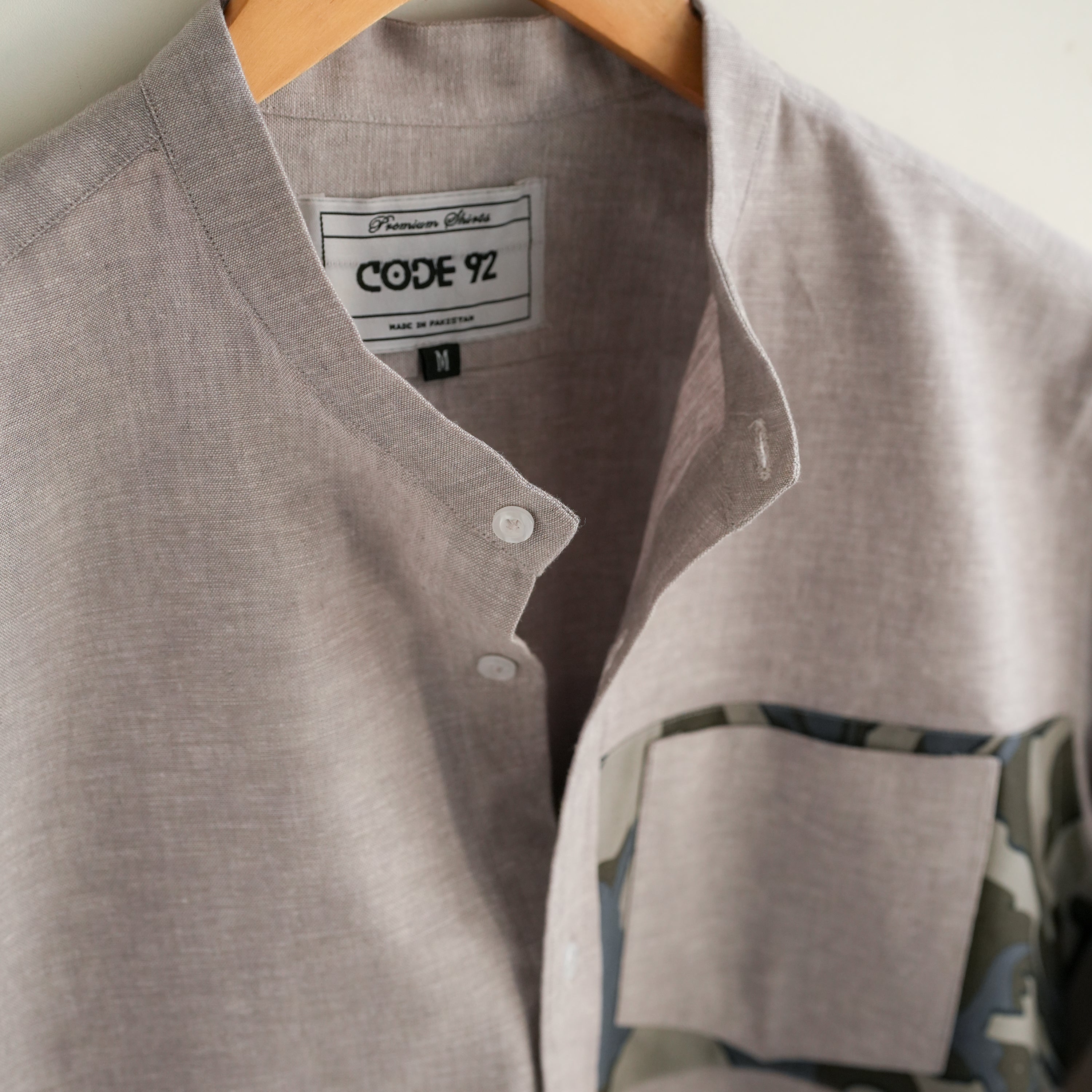 Polo Cotton Camo Pocket Shirt