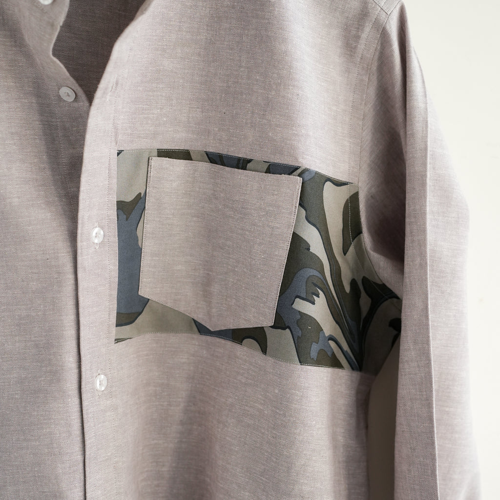 Polo Cotton Camo Pocket Shirt