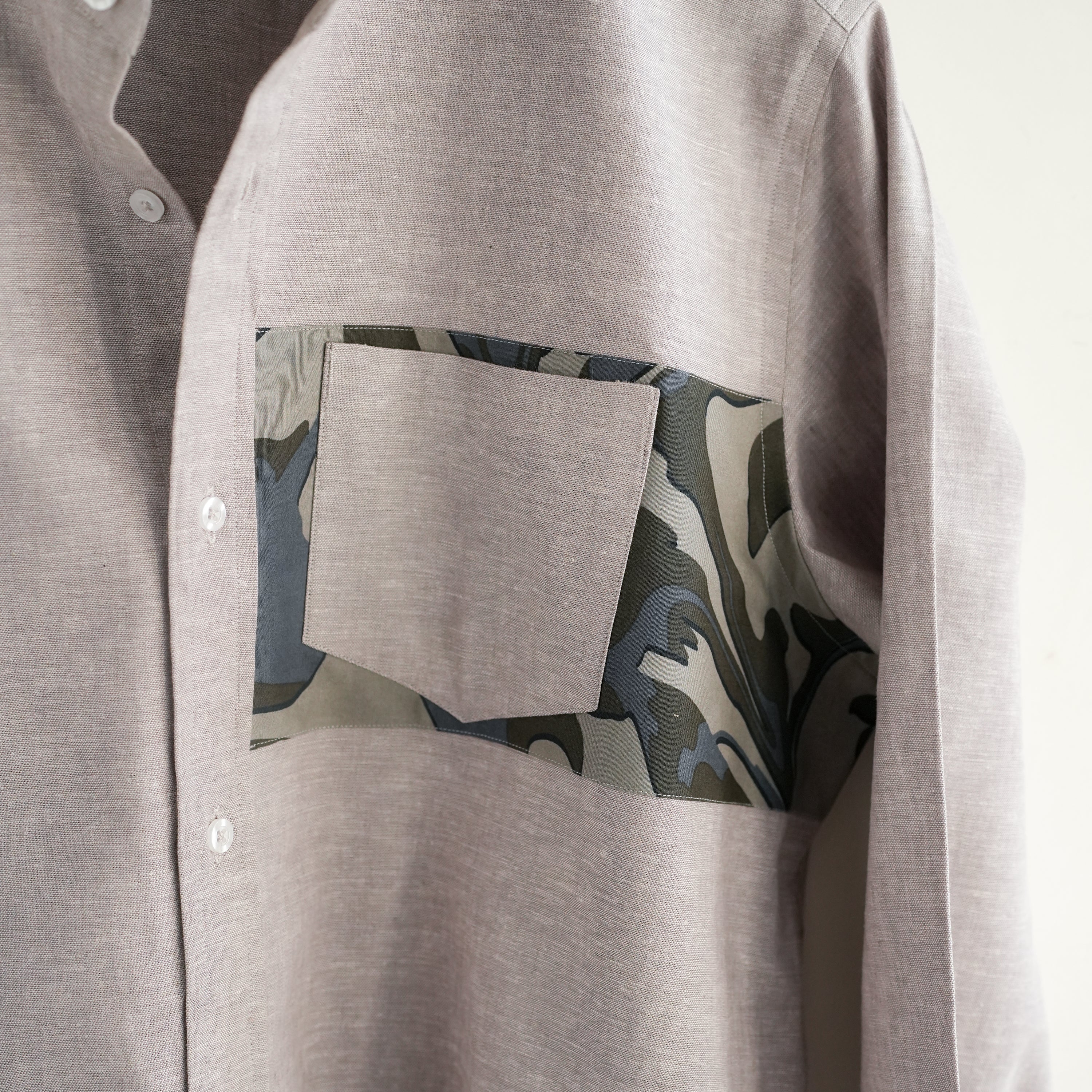 Polo Cotton Camo Pocket Shirt