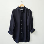 Mid-Night Blue Linen Shirt