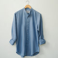 Denim Blue Linen Shirt