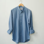 Denim Blue Linen Shirt