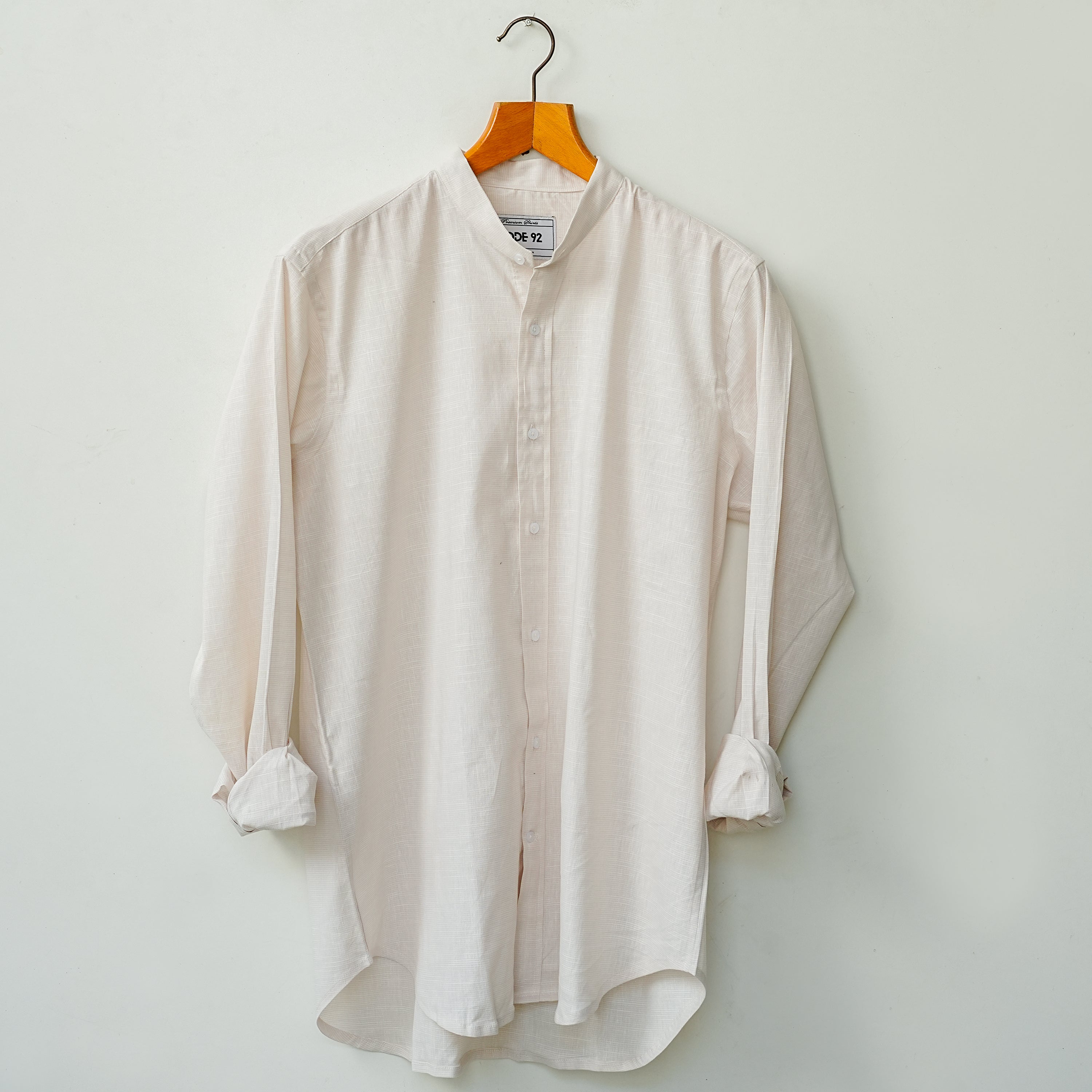 Micro Textured Linen Shirt