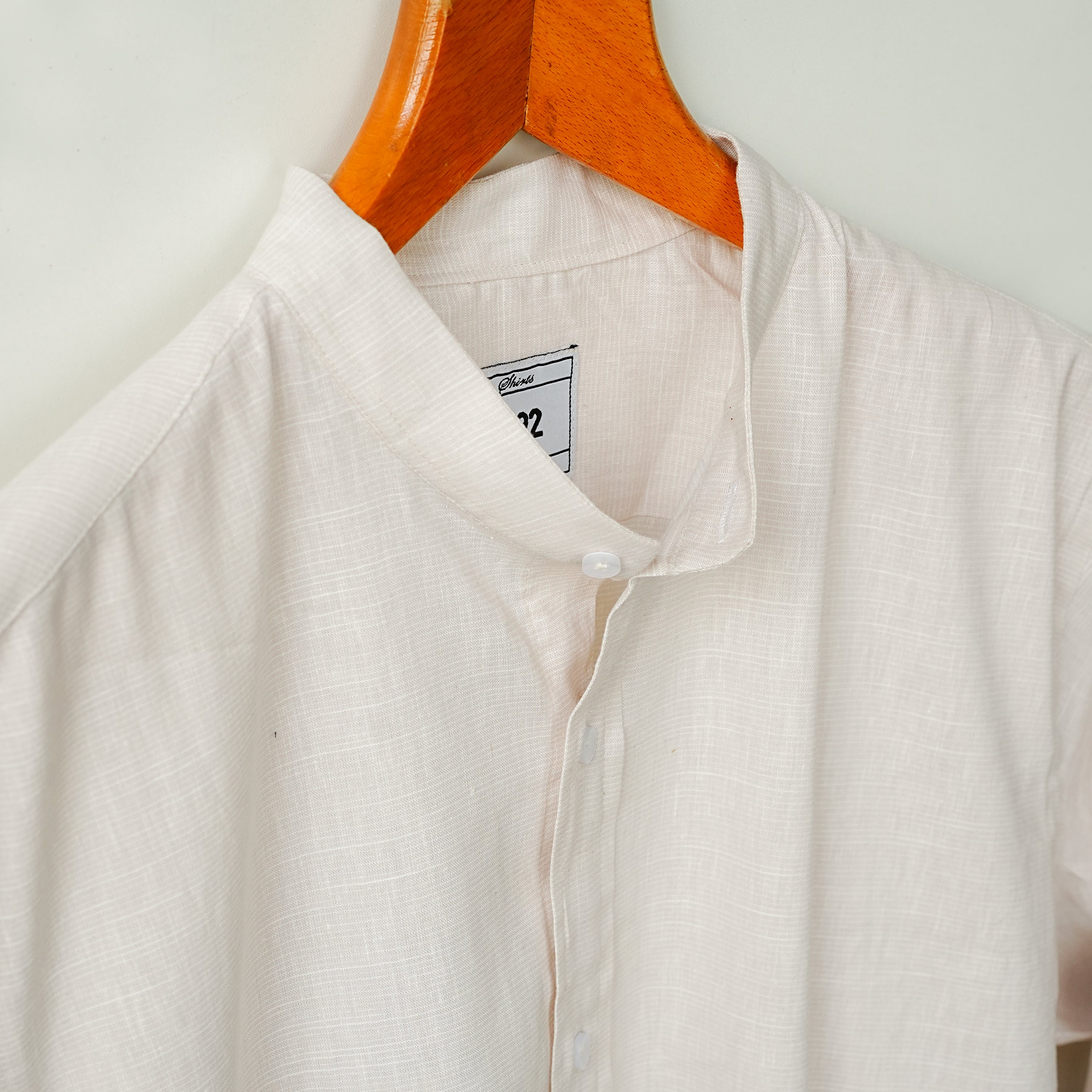Micro Textured Linen Shirt