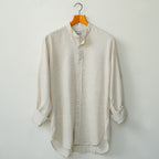 Light Beige Linen Shirt