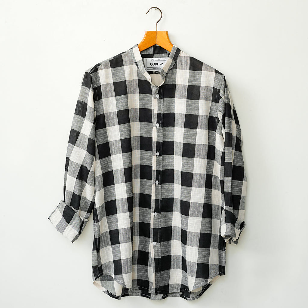 Checkered Linen Shirt