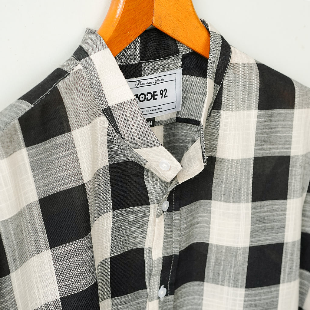 Checkered Linen Shirt