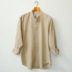Light Coffee Cotton Linen Shirt