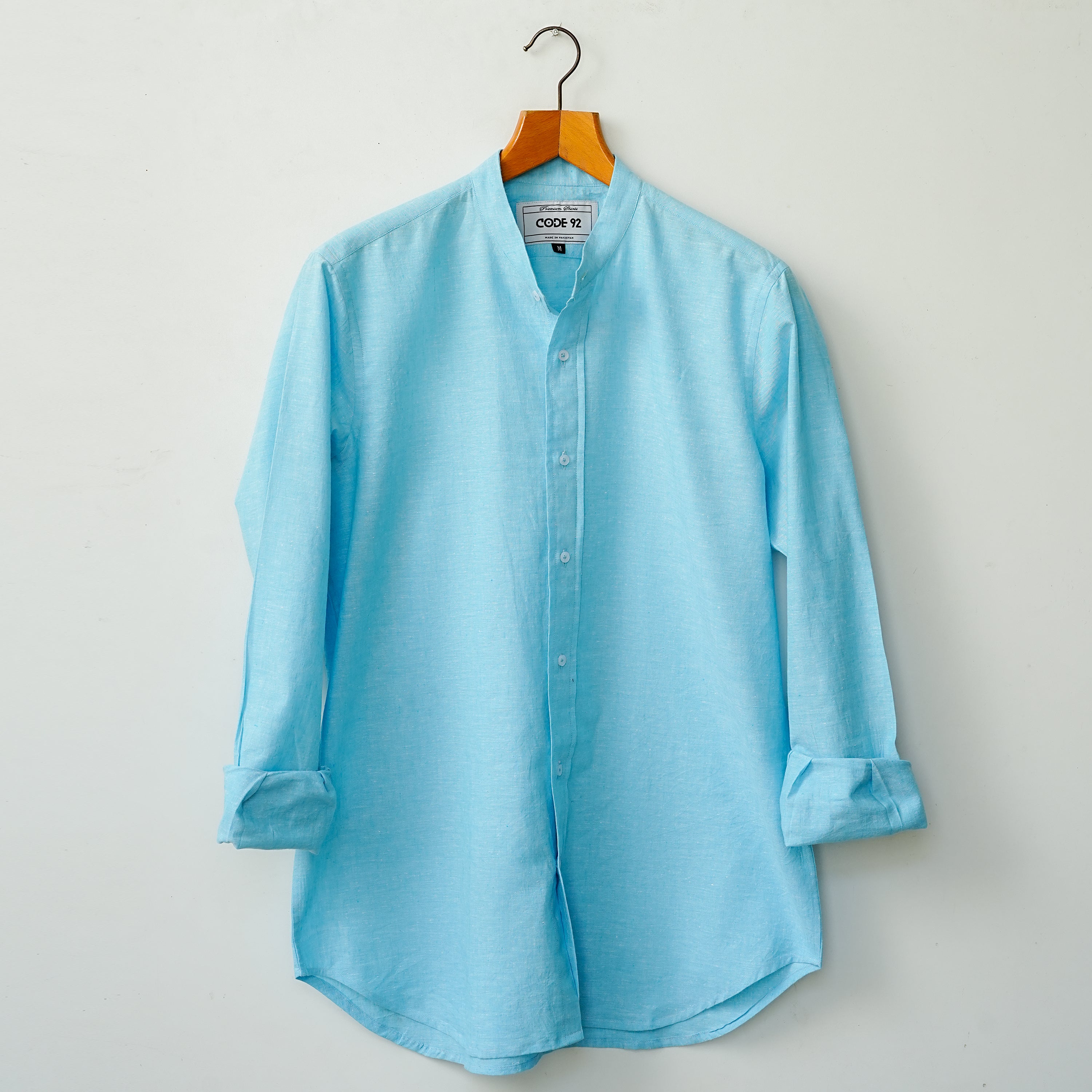 AQUA LINEN CO-ORD SET