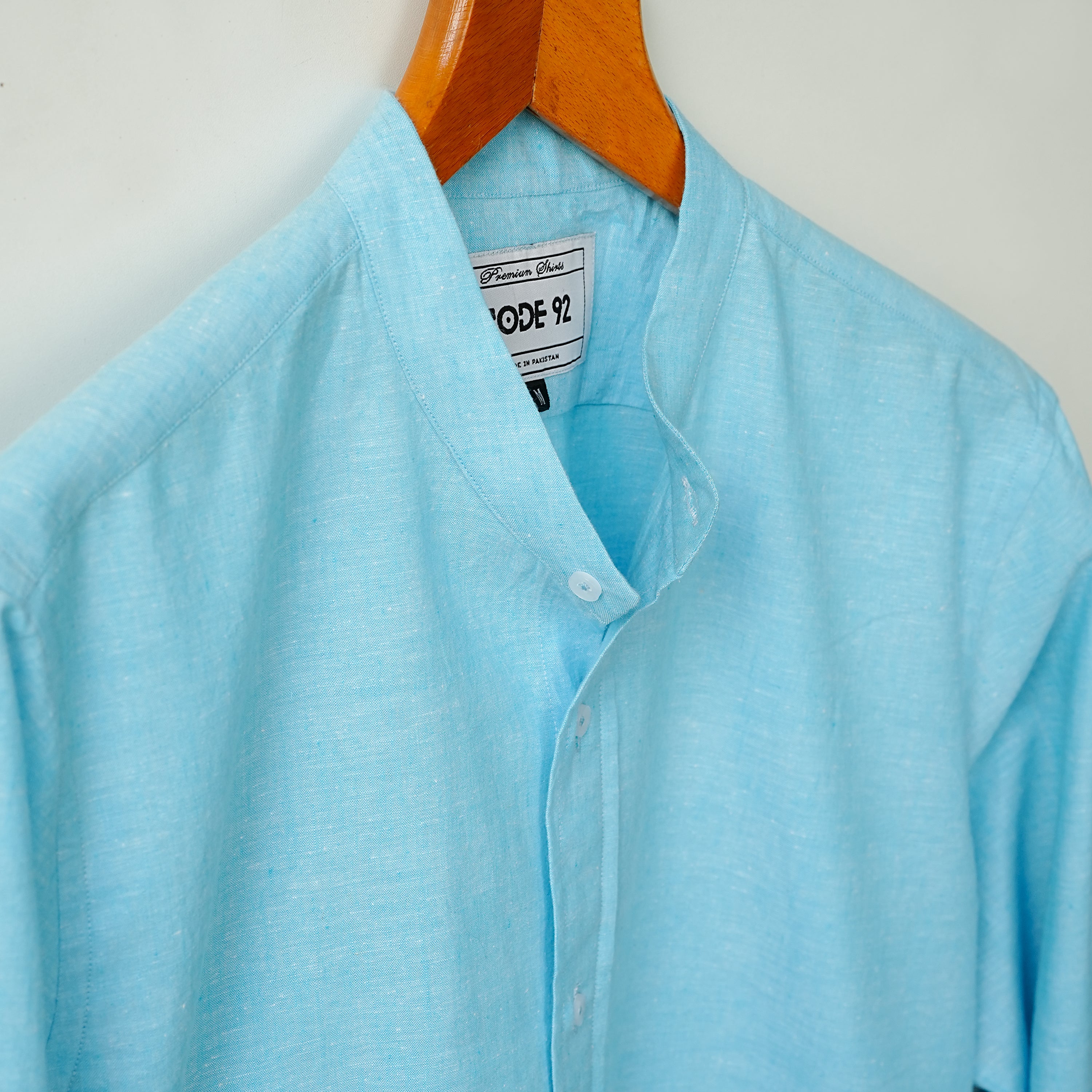 AQUA LINEN CO-ORD SET
