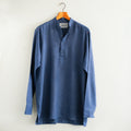 Dark Blue Linen Short Kurta