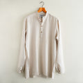 Beige Linen Short Kurta