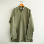 Rock Green Cotton Short Kurta