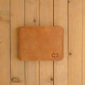 Bi-Fold Camel Brown Leather Wallet