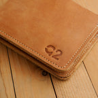 Bi-Fold Camel Brown Leather Wallet
