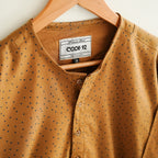 Polka Cotton Short Kurta