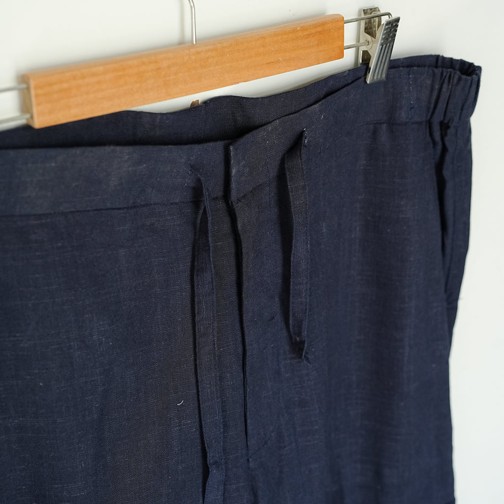 Dusty Blue Linen Pants